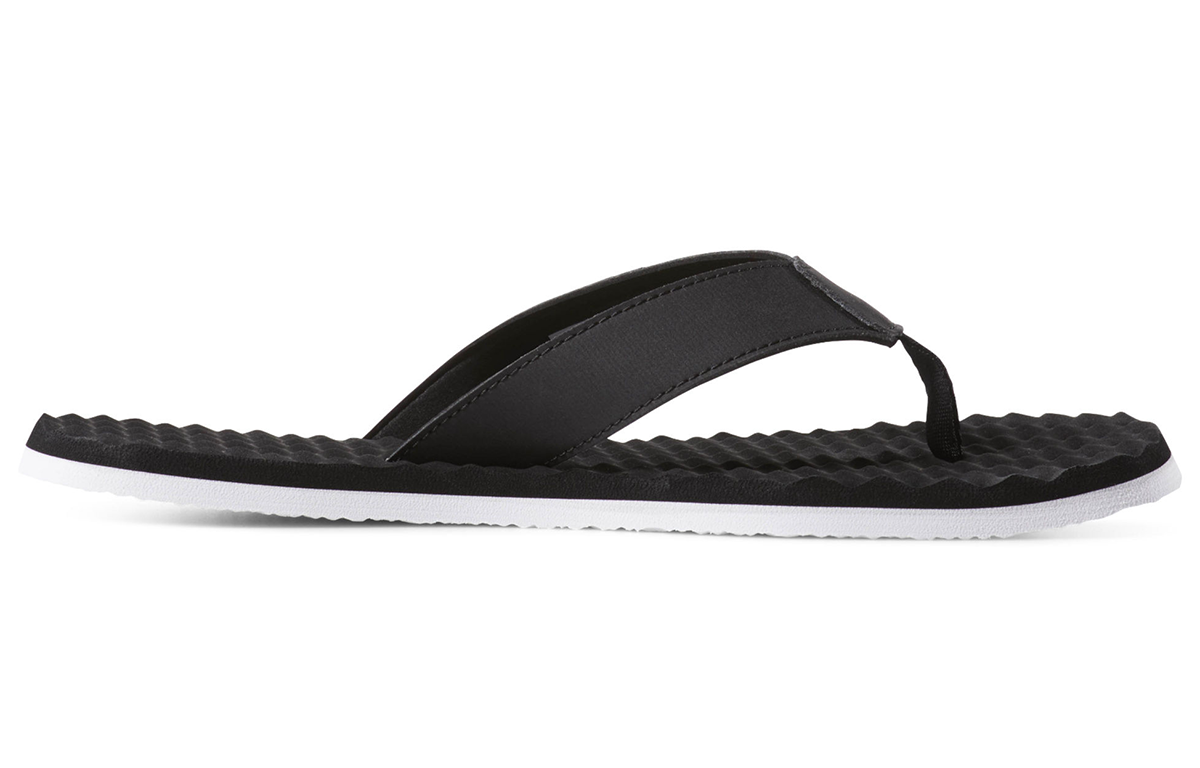 Reebok Misces Black White Slippers 'Black White' 圖 2
