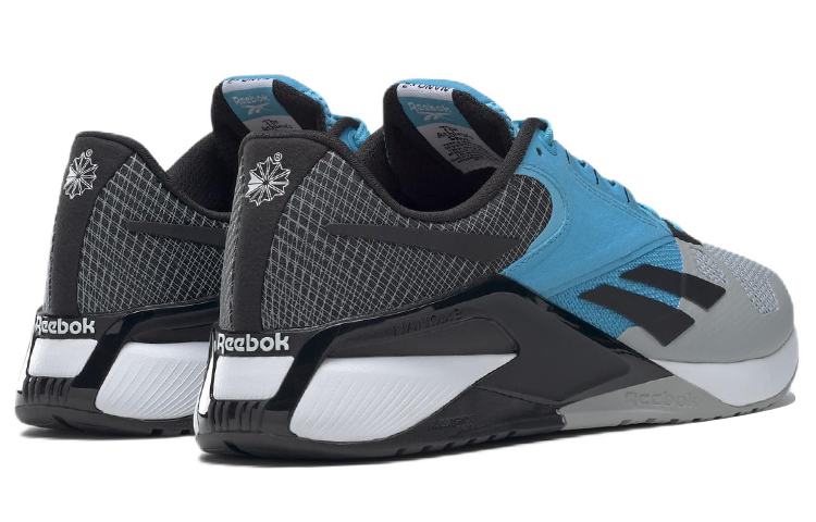 Shop Reebok Nano 6000 舒適 低筒 訓練鞋 男女同款 灰藍