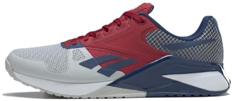 Reebok Nano 6000 'Pure Grey Flash Red Batik Blue' HP9660 Reebok Nano 6000 'Pure Grey Flash Red Batik Blue' HP9660