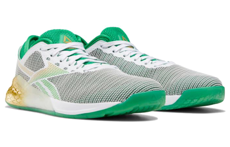 Lookbook Reebok Nano 9 Gris/Verde FV6074