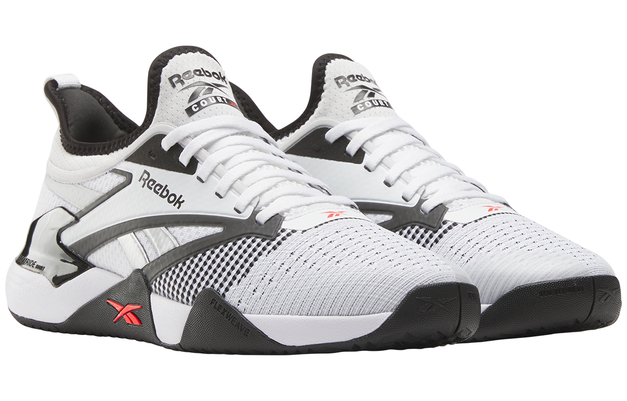 Order Reebok Nano Court 'Black White Energy Red' 100212265