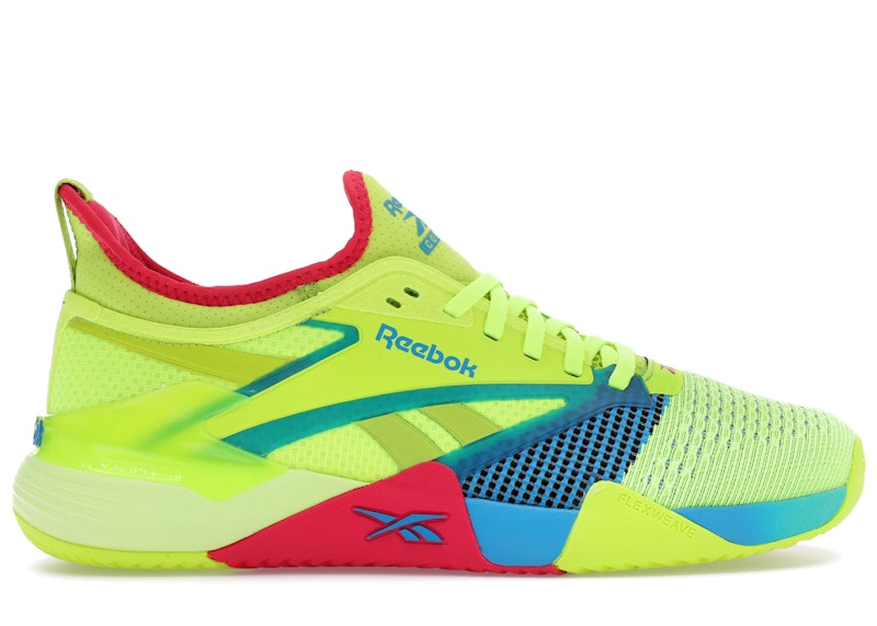 Reebok Nano Court 'Digital Lime Aqua Pink' 100208444