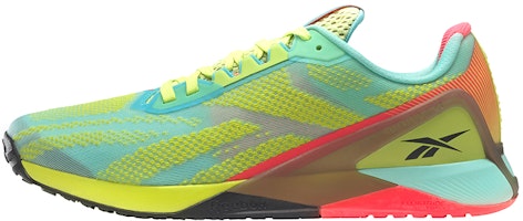 Reebok Nano X1 'Acid Yellow Pixel Mint' GZ8947 Reebok Nano X1 'Acid Yellow Pixel Mint' GZ8947