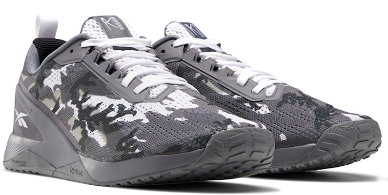 Reebok Nano X1 'Pure Grey Camo' GZ1095 Lookbook Reebok Nano X1 'Pure Grey Camo' GZ1095