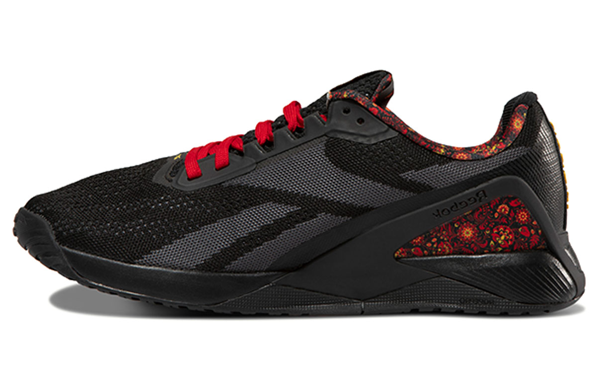 Reebok Nano X1 Black Red Running Shoes 'Black Red' GY2711