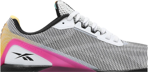 리복 나노 X1 그릿 "화이트 블랙 퍼슛 핑크" H02864 Order 리복 나노 X1 그릿 "화이트 블랙 퍼슛 핑크" H02864