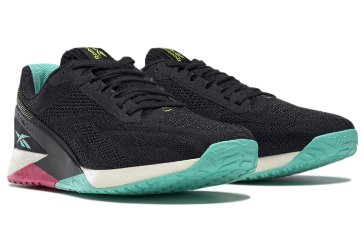 Lookbook Reebok Nano X1 Vegan ''Schwarz Rosa Mint'' H03049