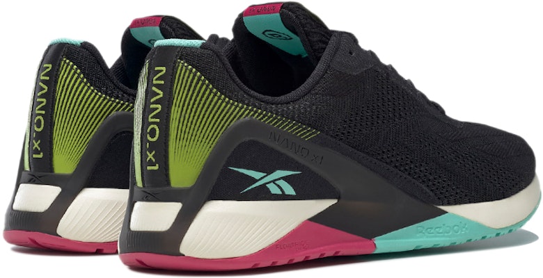Reebok Nano X1 Vegan 'Black Pink Mint H03049 Shop Reebok Nano X1 Vegan 'Black Pink Mint H03049