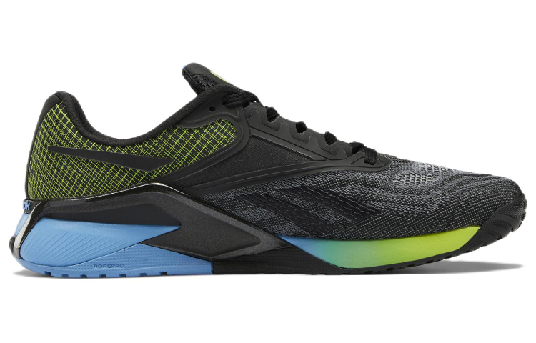 Order Reebok Nano X2 ''Zwart Acid Geel'' GZ6436
