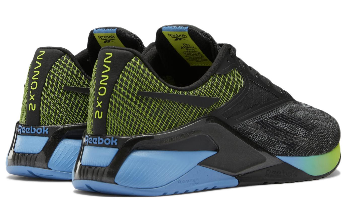 Shop Reebok Nano X2 ''Zwart Acid Geel'' GZ6436