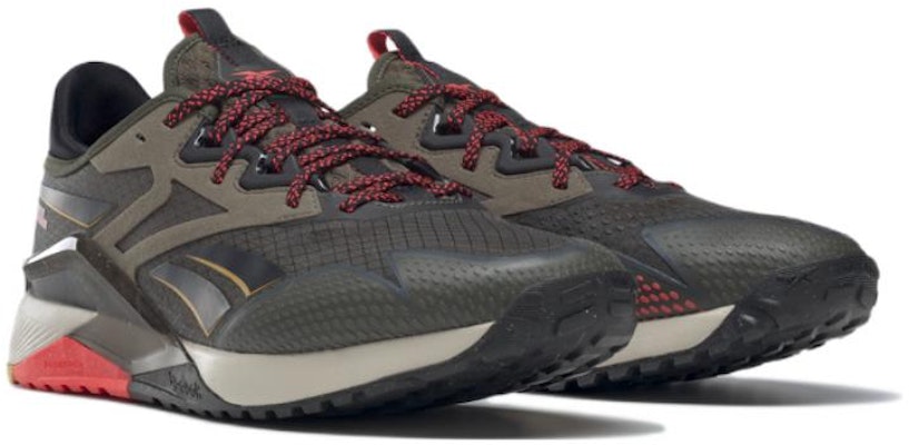 Reebok Nano X2 TR Adventure 'Army Green Neon Cherry' GY9493 Lookbook Reebok Nano X2 TR Adventure 'Army Green Neon Cherry' GY9493