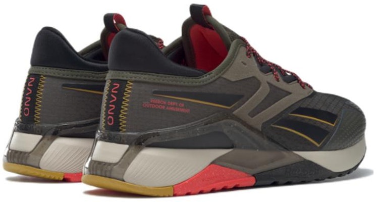 Reebok Nano X2 TR Adventure 'Army Green Neon Cherry' GY9493 Shop Reebok Nano X2 TR Adventure 'Army Green Neon Cherry' GY9493