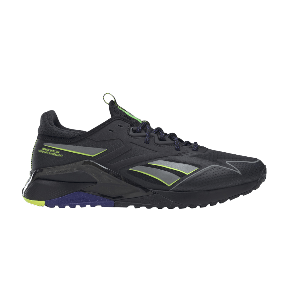 Reebok Nano X2 TR Adventure Winter 'Black Solar Acid Yellow' HQ5852