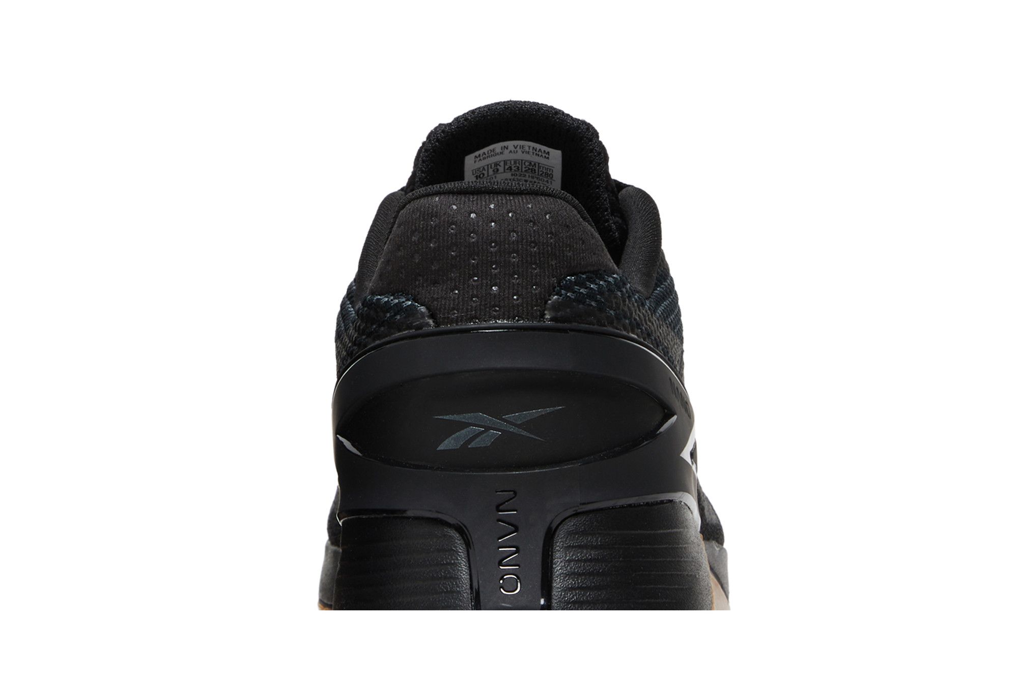 Sizing Reebok Nano X3 ''Noir Gum'' HP6041