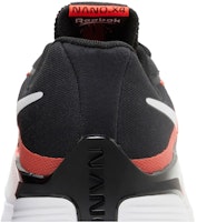 리복 나노 X4 '블랙 오렌지 플레어' 100074684 Sizing 리복 나노 X4 '블랙 오렌지 플레어' 100074684