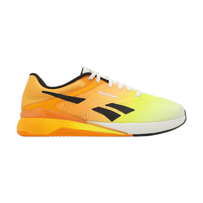 Reebok Nano X5 'Chalk Black Electric Amber'