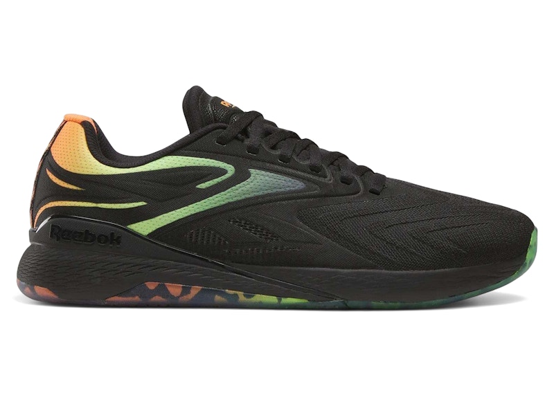 Reebok Nano X5 Edge Black Arena Orange Lime 100249414