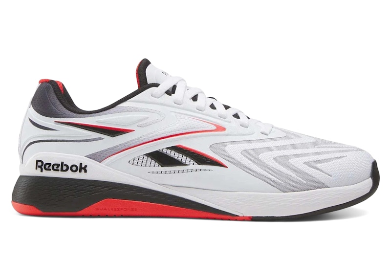 Reebok Nano X5 Edge White Black Sport Red 100256118