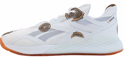 Reebok Nano X White Training Shoes 'White Brown' S24023 Reebok Nano X White Training Shoes 'White Brown' S24023