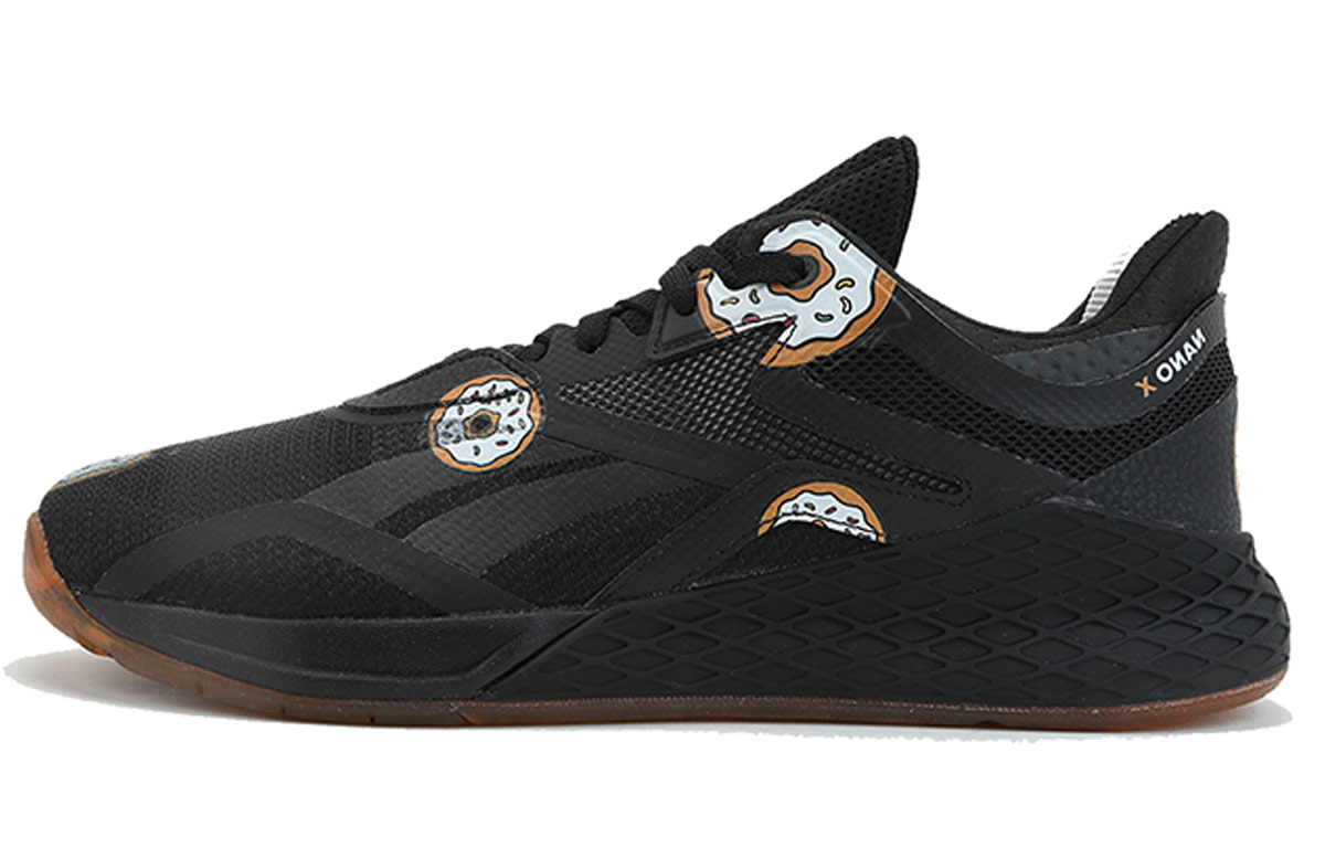 Reebok Nano X Black Training Shoes 'Black White' S24102