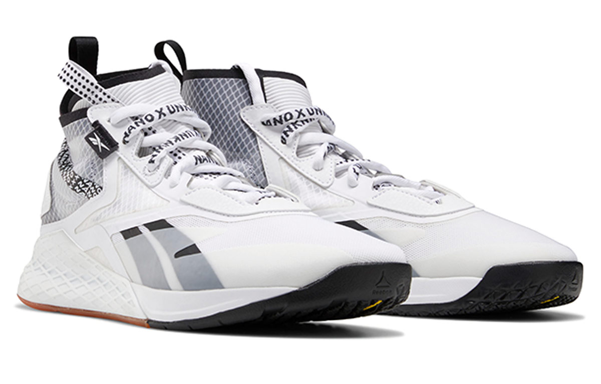 Lookbook Reebok Nano X Mid 'Hitam Kelabu Putih' FX7953