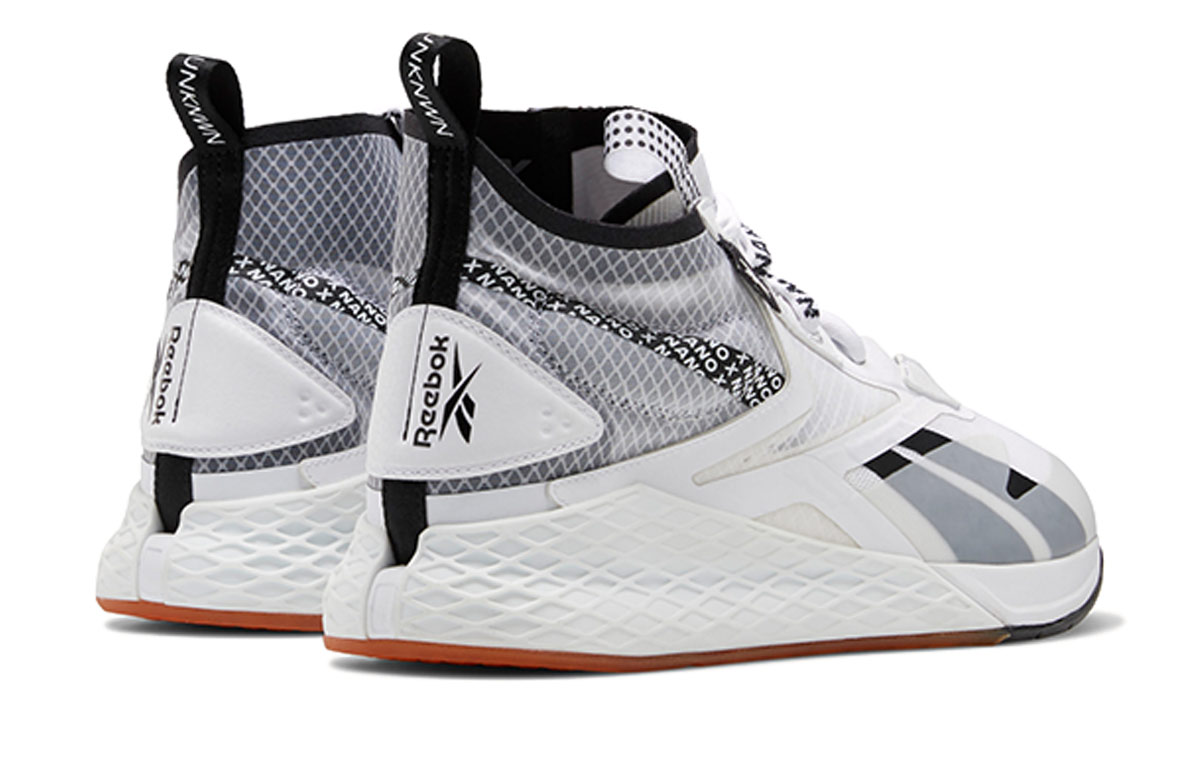 Shop Reebok Nano X Mid 'Hitam Kelabu Putih' FX7953