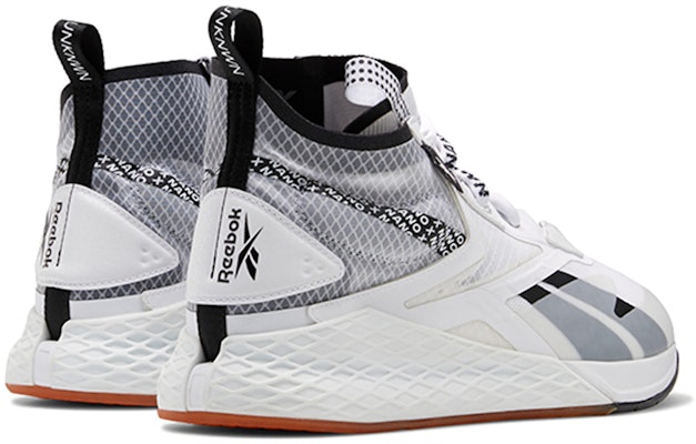 Reebok Nano X Mid 'Hitam Kelabu Putih' FX7953 Shop Reebok Nano X Mid 'Hitam Kelabu Putih' FX7953