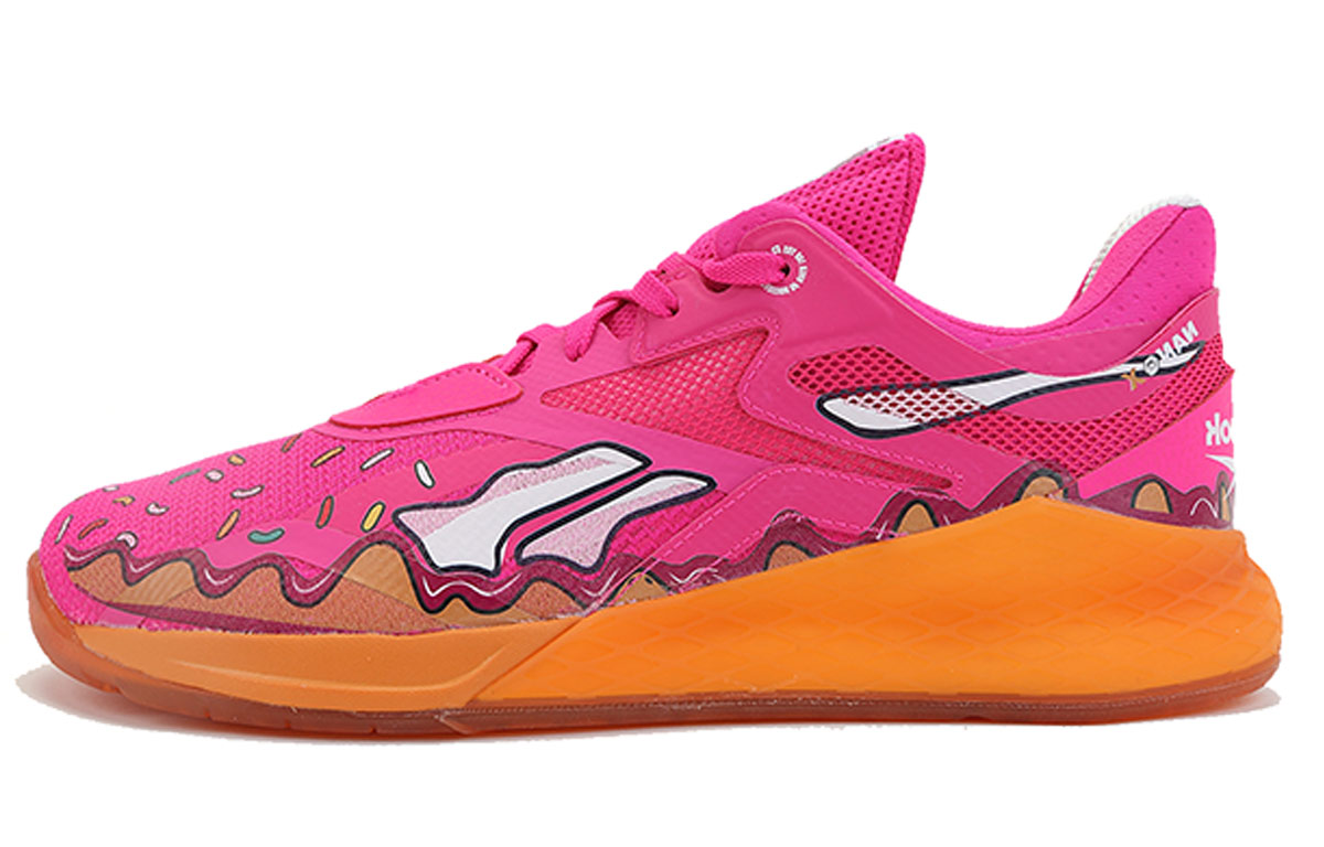 Reebok Nano X Pink Training Shoes 'White Pink' S24024