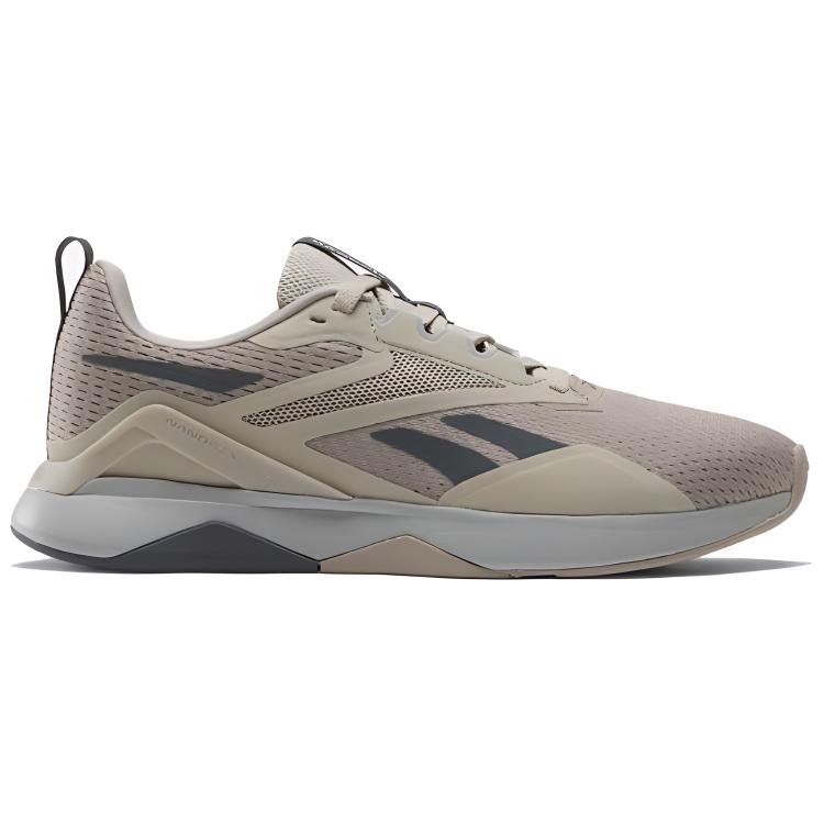 Order Reebok Nanoflex TR 2 百搭潮流 輕鬆舒適 減震耐磨 低幫 生活休閒鞋 男款 米灰色