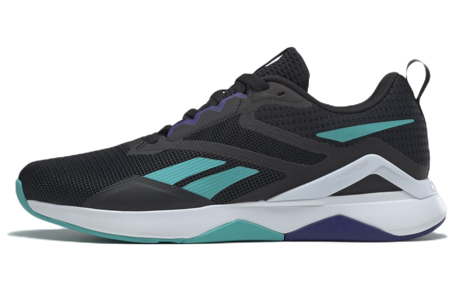 Buy Reebok Nanoflex TR 2.0 ''Zwart Classic Teal Paars'' GY6212