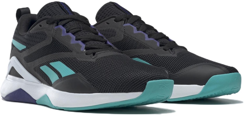 Reebok Nanoflex TR 2.0 'Black Classic Teal Purple' GY6212 Lookbook Reebok Nanoflex TR 2.0 'Black Classic Teal Purple' GY6212