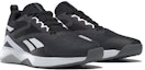 Lookbook Reebok Nanoflex TR 2.0 'Hitam Putih Kelabu Tulin' GY6217