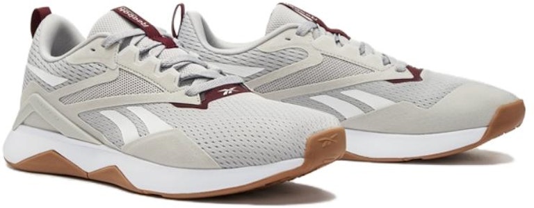 Reebok Nanoflex TR 2.0 '钢雾经典栗色口香糖' 运动鞋 100033531 Lookbook Reebok Nanoflex TR 2.0 '钢雾经典栗色口香糖' 运动鞋 100033531