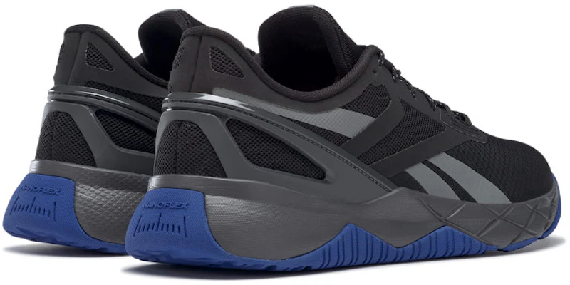 Reebok Nanoflex Tr 輕便防滑平衡 低筒運動跑步鞋 黑藍 Shop Reebok Nanoflex Tr 輕便防滑平衡 低筒運動跑步鞋 黑藍