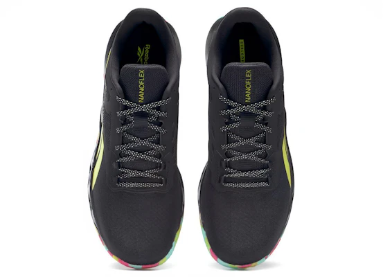 Reebok Nanoflex TR 'Hitam Lime Camo' GX7549 Details for Reebok Nanoflex TR 'Hitam Lime Camo' GX7549