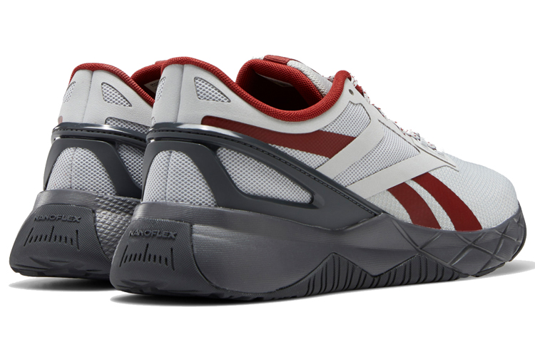 Lookbook Reebok Nanoflex TR ''Hellgrau Rot Ember'' GX3780