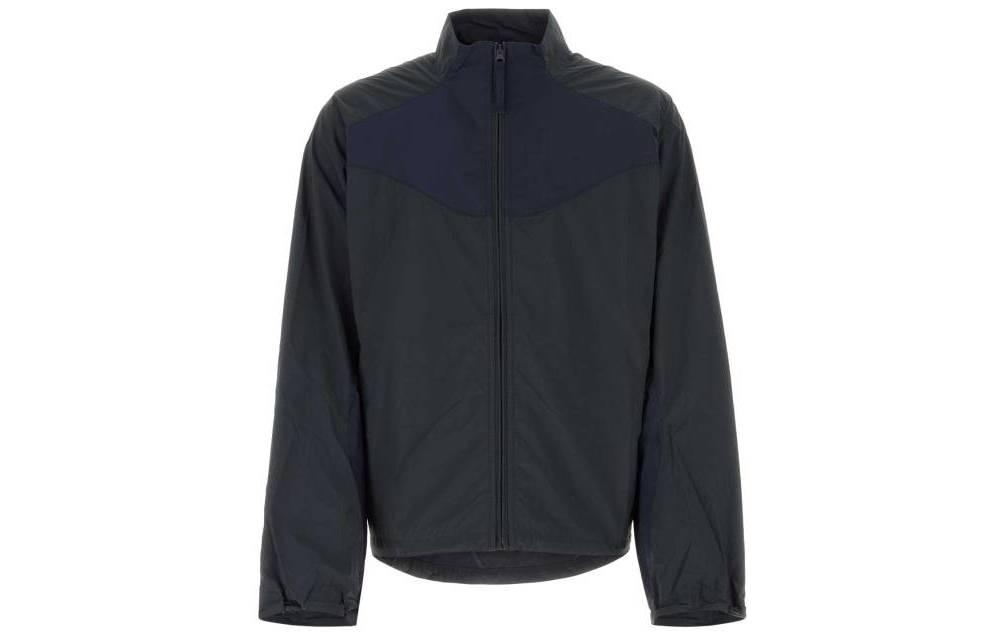 Reebok Navy Blue Fitted Zip-Up Long Sleeve Jacket J268441