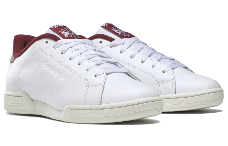 Lookbook Reebok NPC 2 復古 低筒 板鞋 男款 白酒紅
