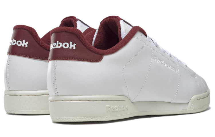 Shop Reebok NPC 2 復古 低筒 板鞋 男款 白酒紅