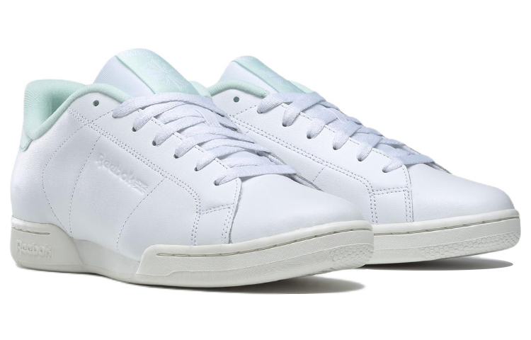 Lookbook リーボック NPC II レトロ ロー "白ミントブルー" GW7146