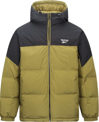 锐步橄榄绿拼色男女通用羽绒夹克 休闲舒适款式 24FRM205UGL8 Order 锐步橄榄绿拼色男女通用羽绒夹克 休闲舒适款式 24FRM205UGL8