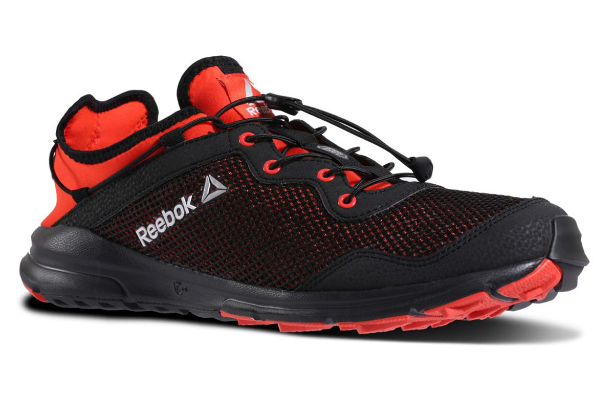 Lookbook Reebok One Rush Noir Rouge BS7761