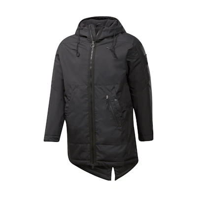 Reebok OW Unisex Mid-Length Hooded Sports Jacket Black FT0684