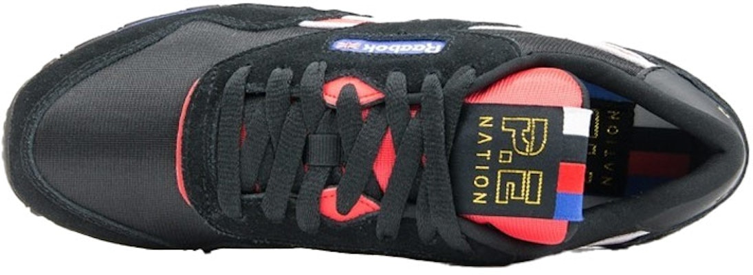 Reebok P.E Nation x Classic Nylon 'Hitam Merah' Sneakers CN3905 Lookbook Reebok P.E Nation x Classic Nylon 'Hitam Merah' Sneakers CN3905