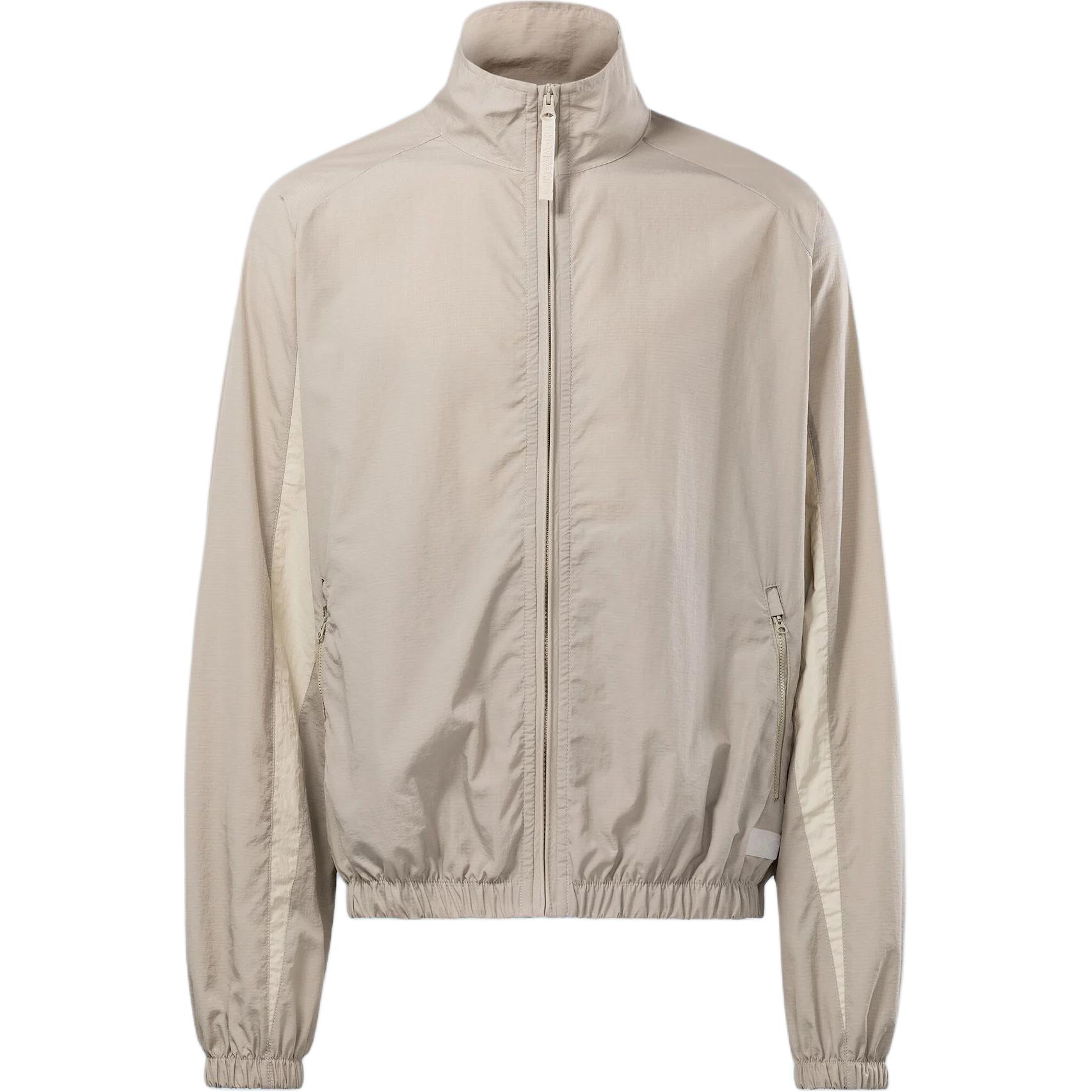 Reebok Panelled Vector Beige Full-Zip Track Jacket Unisex Long Sleeve RMBD003C99FAB0016101