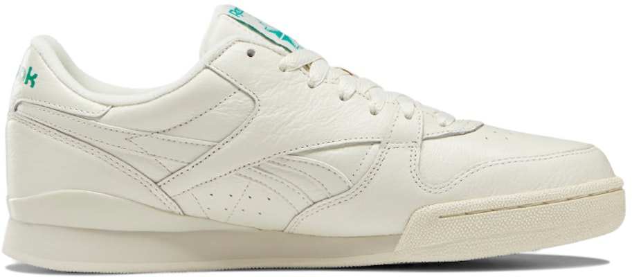 Reebok Phase 1 Pro 防滑耐磨 低筒休閒板鞋 米白綠 Order Reebok Phase 1 Pro 防滑耐磨 低筒休閒板鞋 米白綠