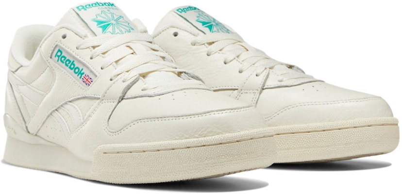 Reebok Phase 1 Pro 防滑耐磨 低筒休閒板鞋 米白綠 Lookbook Reebok Phase 1 Pro 防滑耐磨 低筒休閒板鞋 米白綠