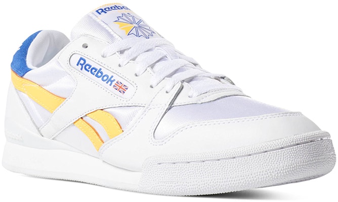 Reebok Phase 1 Pro 'Blanco Amarillo Azul' CN6995 Lookbook Reebok Phase 1 Pro 'Blanco Amarillo Azul' CN6995