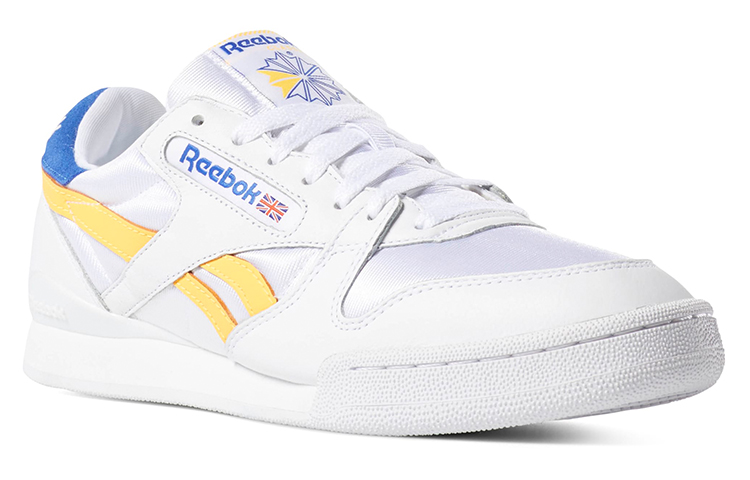 Lookbook Reebok Phase 1 Pro 'Blanco Amarillo Azul' CN6995
