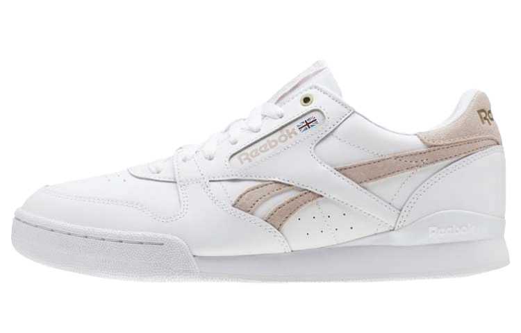 Reebok Phase 1 Pro Non Slip Wear Resistant Sneakers White/Pink CN3853